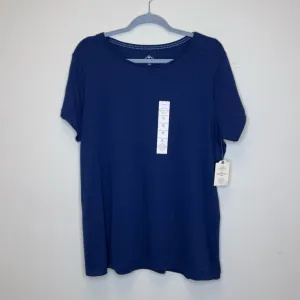 St. John's Bay V-Neck Essential Tee - Size 1X