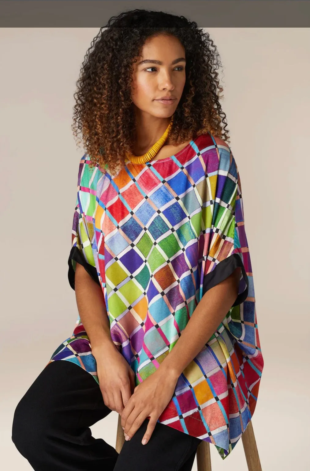 Stained Glass Tunic - Sahara