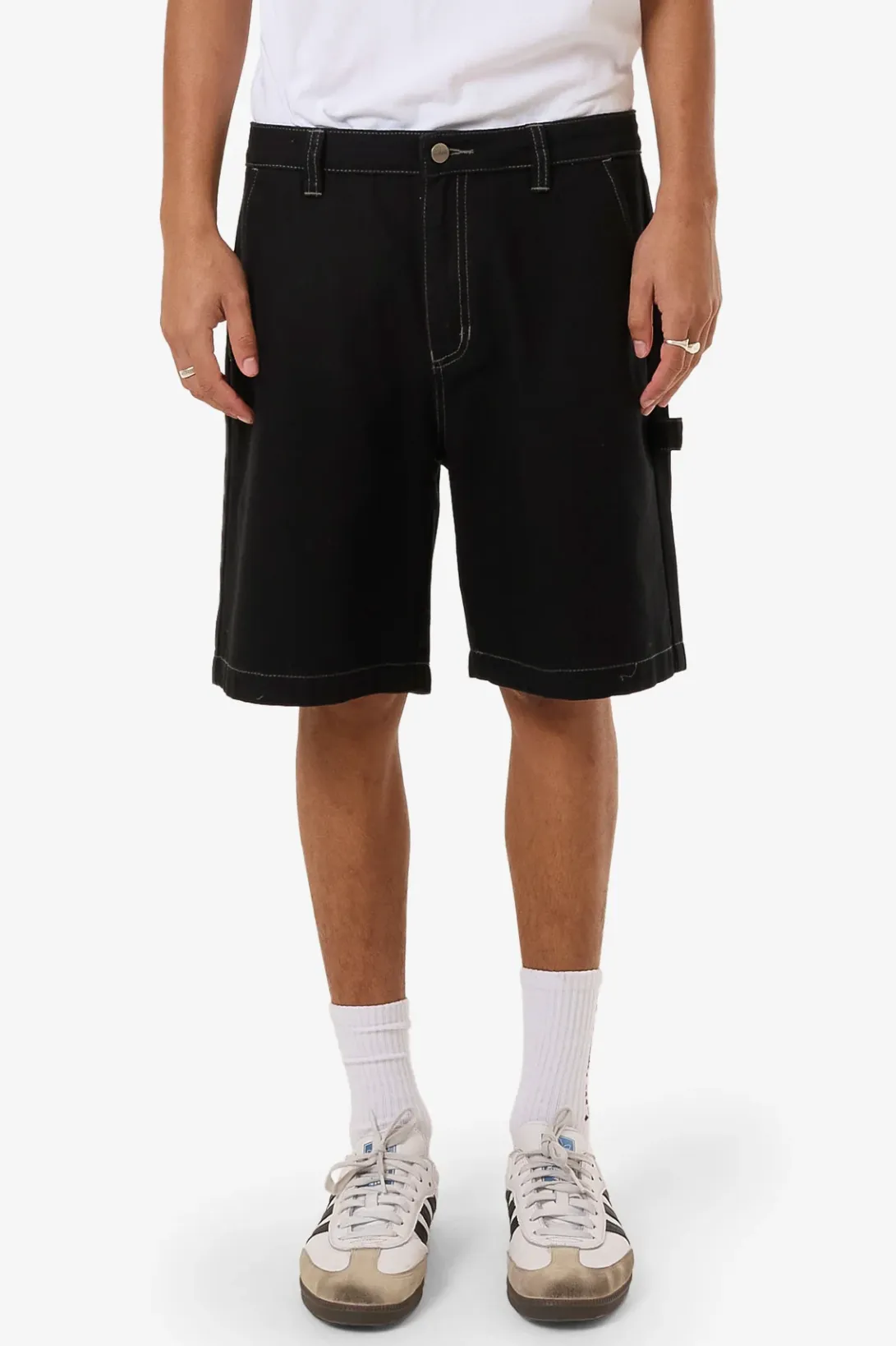WORSHIP SUPPLIES MONTY UTILITY SHORT - BLACK
