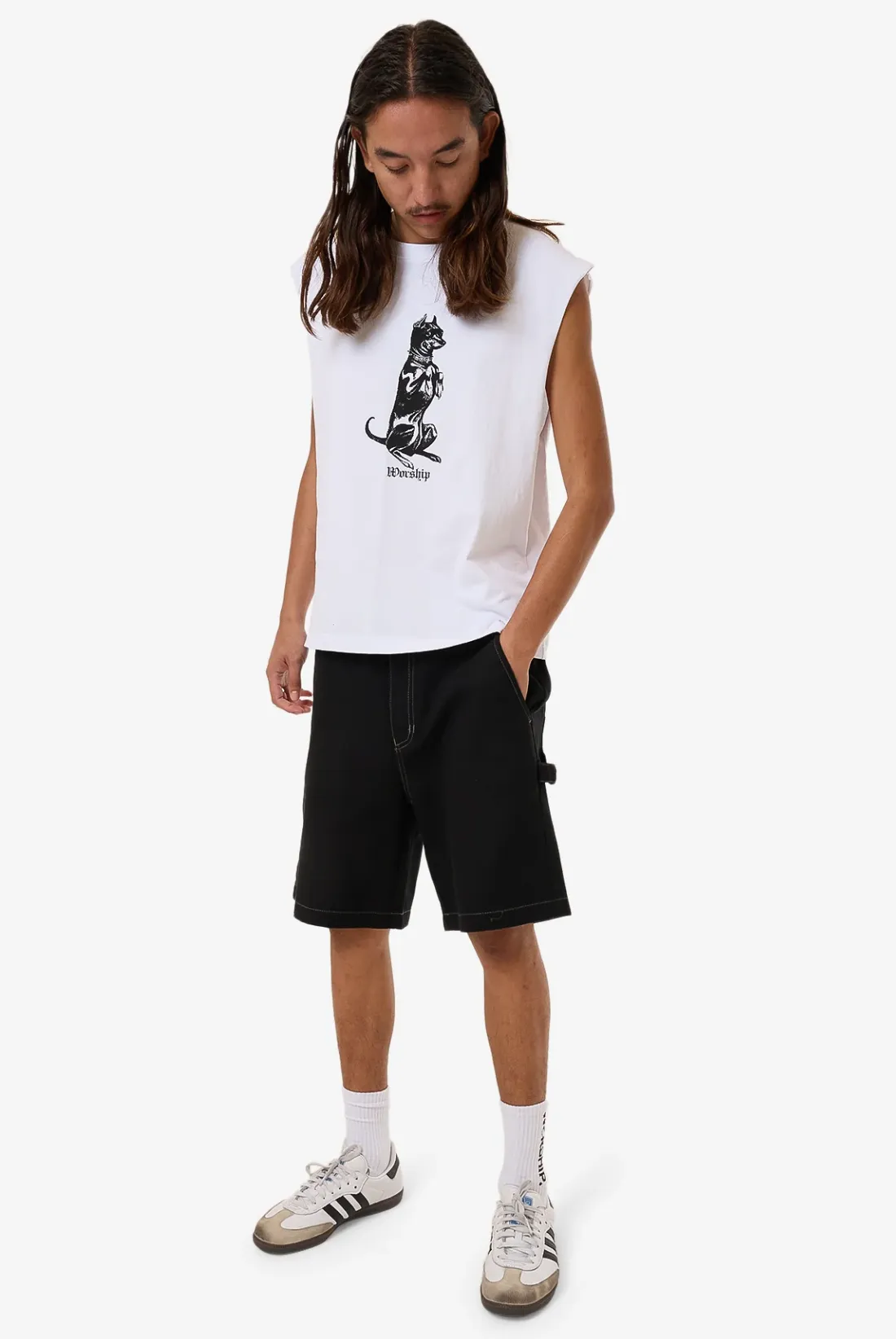 WORSHIP SUPPLIES MONTY UTILITY SHORT - BLACK